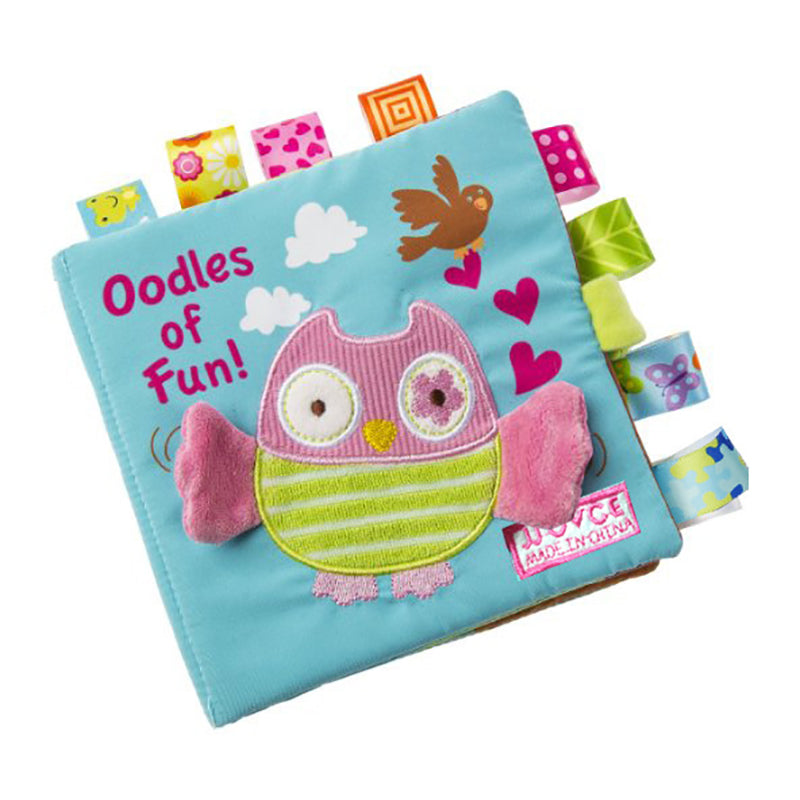 Baby Toys Animal Monkey/Owl/Dog Kids Cloth Books Cute Infant Baby Fabric Book Ratteles Toy 2019 Newborn Learning Educationali