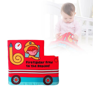 Baby Quiet Book Soft Cloth Bedtime Story Fabric Baby Books Learning Resources Toddler Toys Sound Book Multifunctional Toy